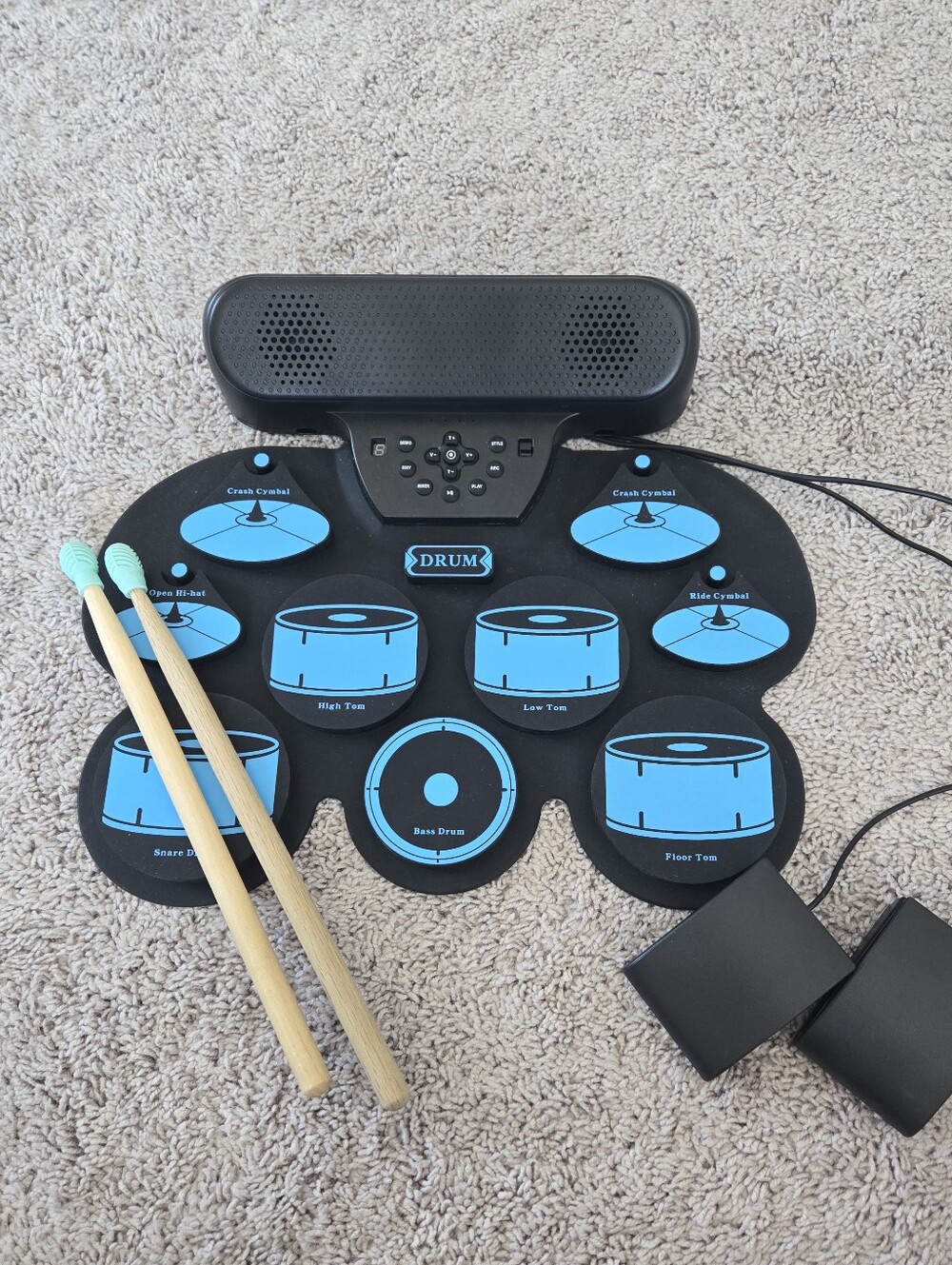 Portable Electronic Drum Pad